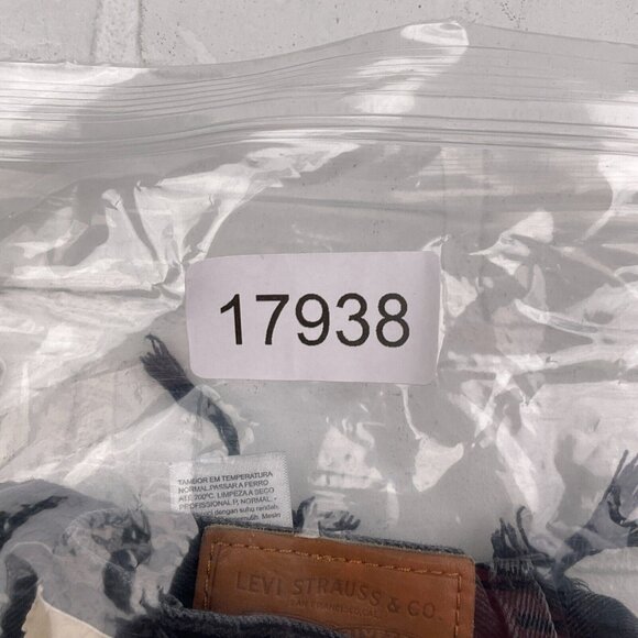 Levis‎ Jeans Women 25Wx30L ACT 26x28 Black Baggy Dad PC9-A3494-0018 Distressed - Picture 15 of 15